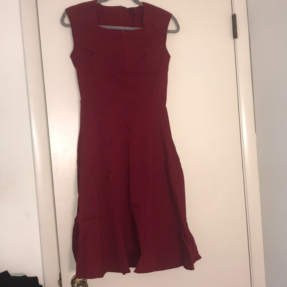 Red dress